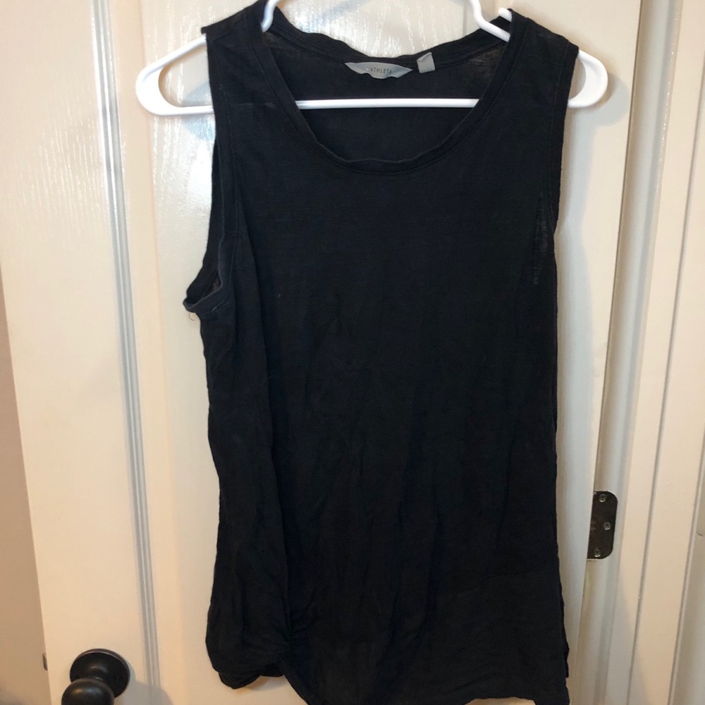 Athleta black tank top